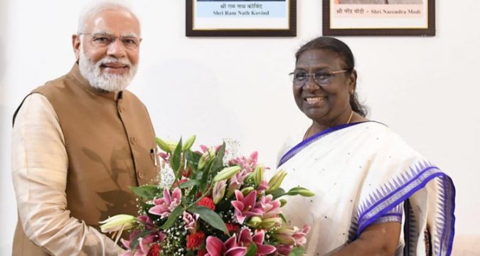 ദ്രൗപദി മുർമുവിന് ചരിത്ര വിജയം; ഇന്ത്യയുടെ പതിനഞ്ചാം രാഷ്ട്രപതി.