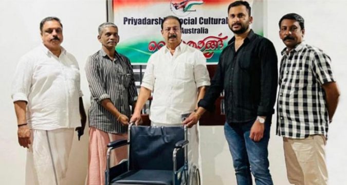 വീൽചെയർ വിതരണത്തിന്റെ സംസ്ഥാനതല ഉദ്ഘാടനം നിർവഹിച്ചു.