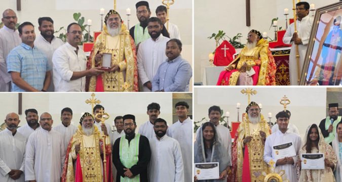 അഭി. ഗീവർഗീസ് മാർ ഫിലോക്സീനോസ് മെത്രാപ്പോലീത്ത കാൻബറ ഇടവക സന്ദർശിച്ചു.