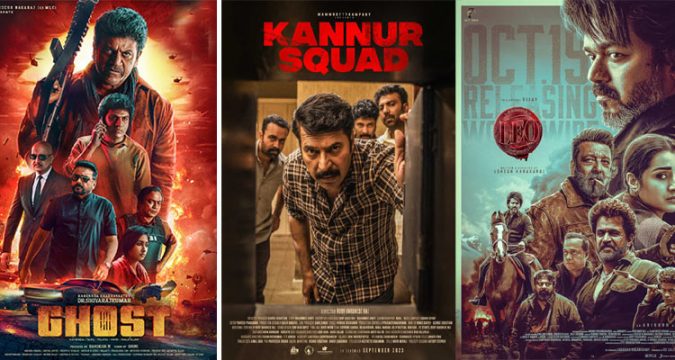 ‘ഗോസ്റ്റ്’ സീ ഫൈവിൽ, കണ്ണൂർ സ്ക്വാഡ് ഹോട്ട്സ്റ്റാറിൽ, ലിയോ നെറ്റ്ഫ്ലിക്സില്.
